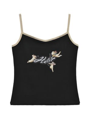 베이비 엔젤 탑 (블랙)