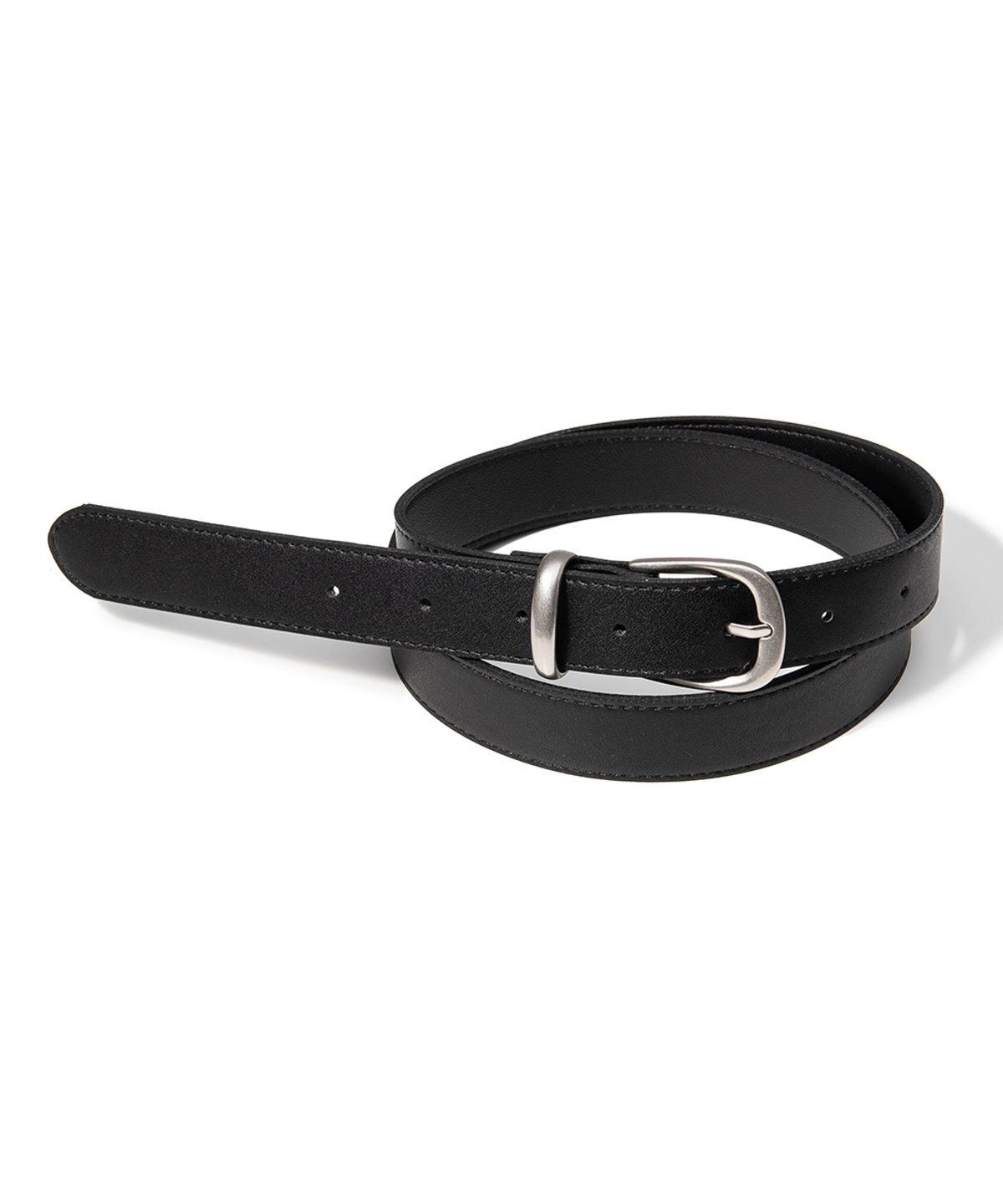 할렌(HALDEN) (W) basic western fake leather belt (T020_black)