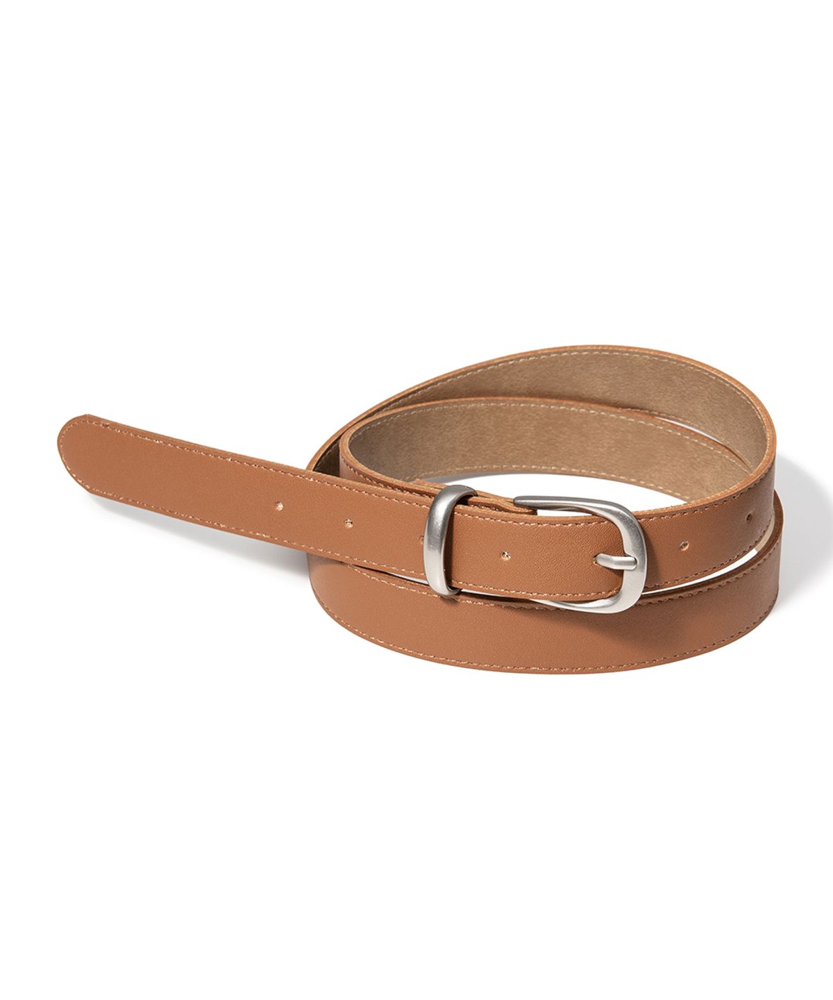 할렌(HALDEN) (W) basic western fake leather belt (T020_tan)