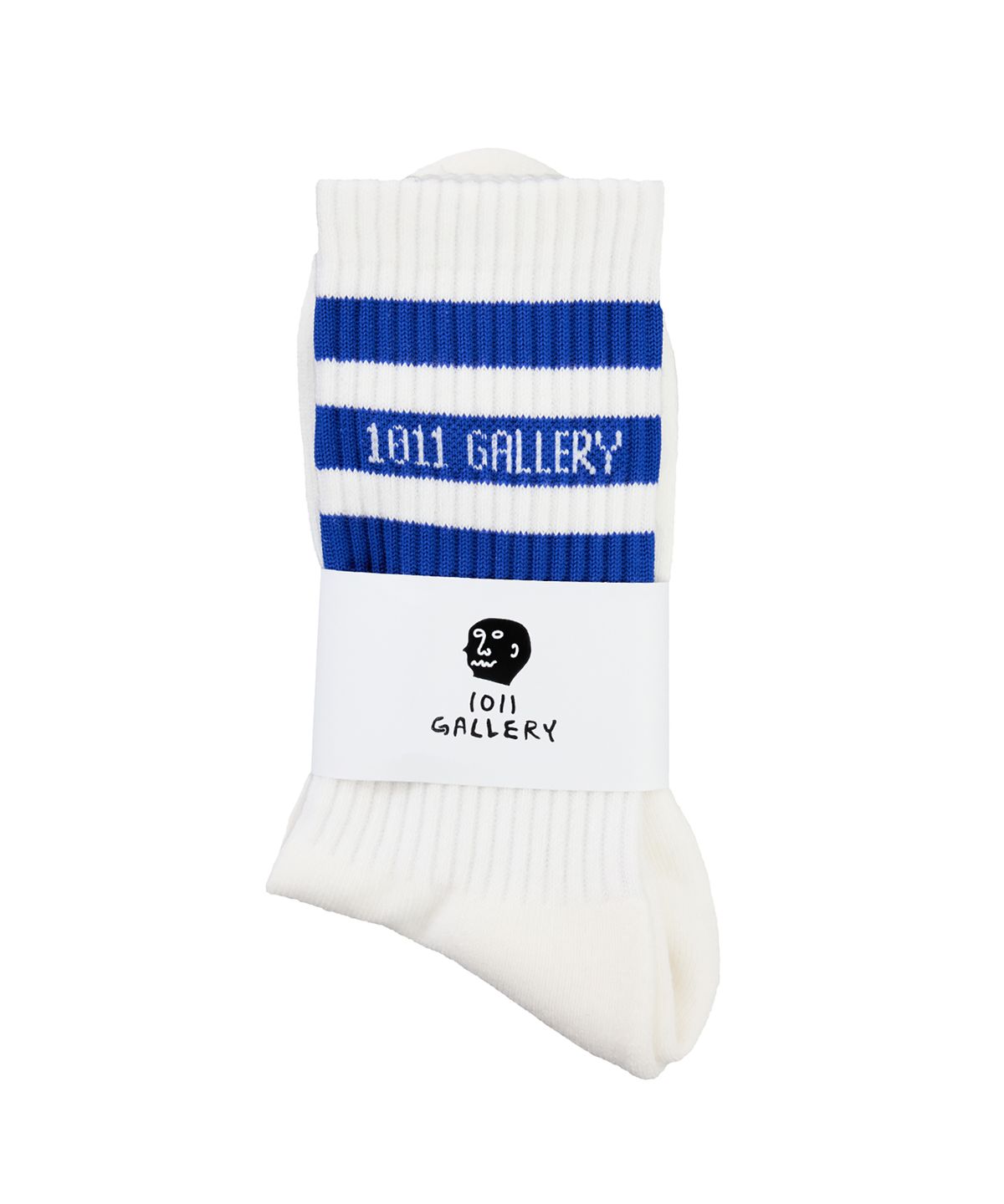 1011갤러리(1011 GALLERY) 1011 Gallery Stripe Socks-Blue