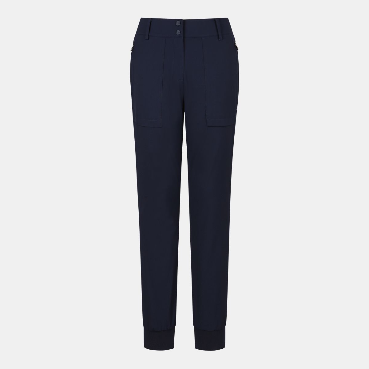 테일러메이드 어패럴(TAYLORMADE APPAREL) 여성 허리 로고 조거핏 팬츠 T8031PN6381-915