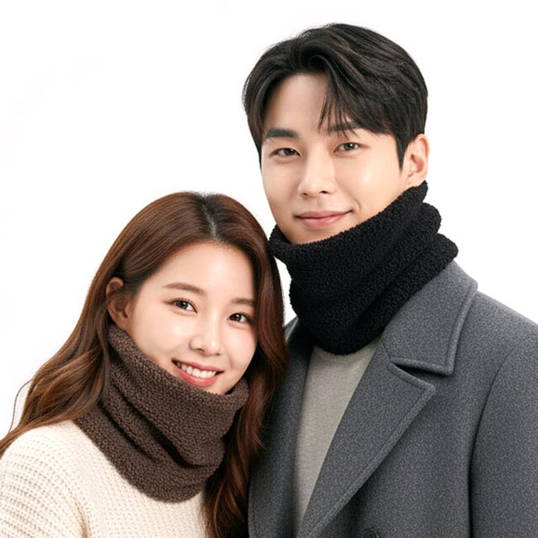 남여공용 방한 탁텔 넥워머 겸용 마스크