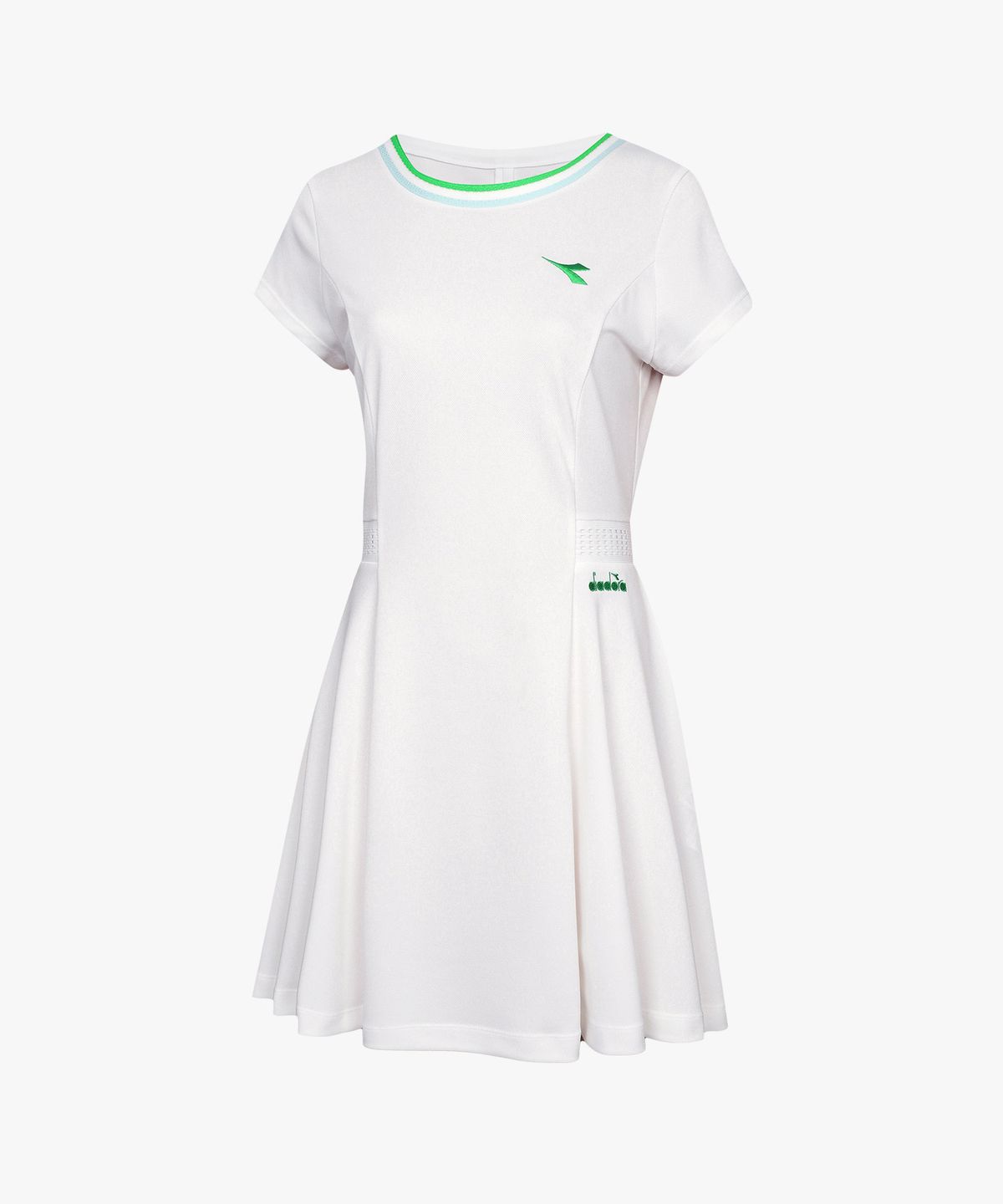 디아도라(diadora) 그라지아 반팔 원피스 WHITE