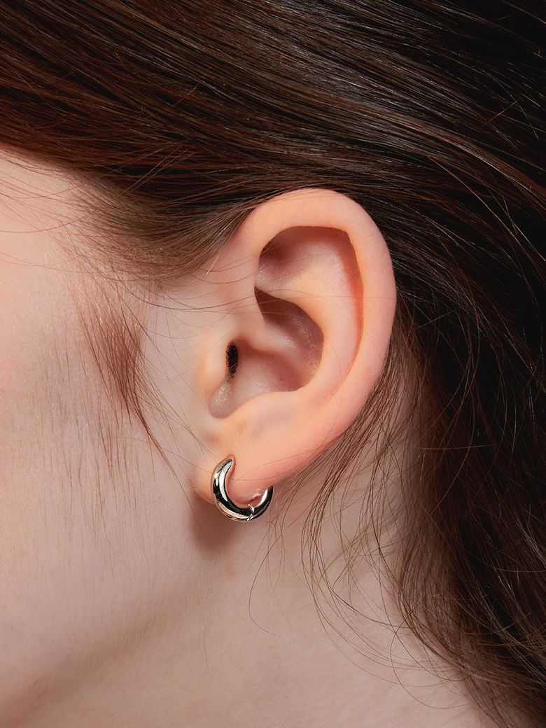 donut ring earring