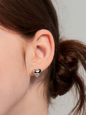 humming heart earring