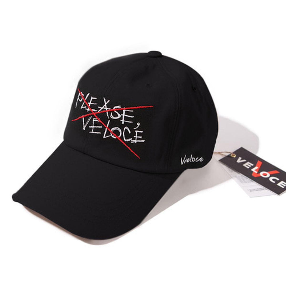 뷔벨로체(VVELOCE) PX 볼캡 소프트핏 블랙