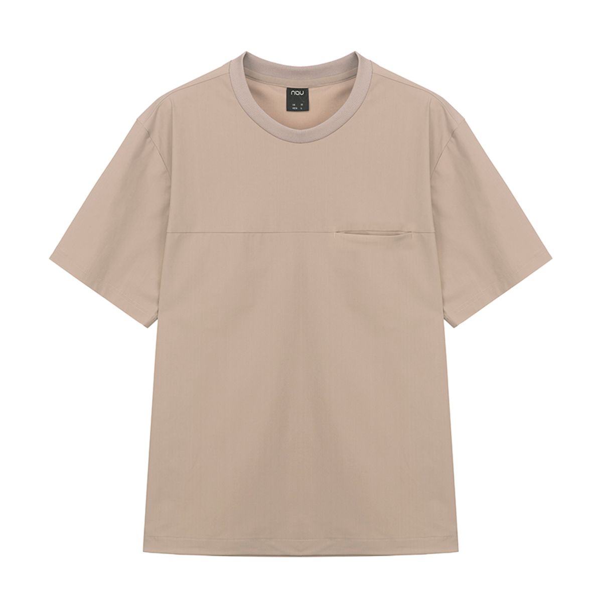 나우(nau) 쿨 하이킹 반팔티셔츠 Taupe