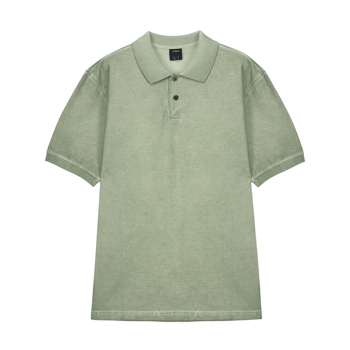 나우(nau) 가먼트다잉 폴로넥티셔츠 Light Khaki