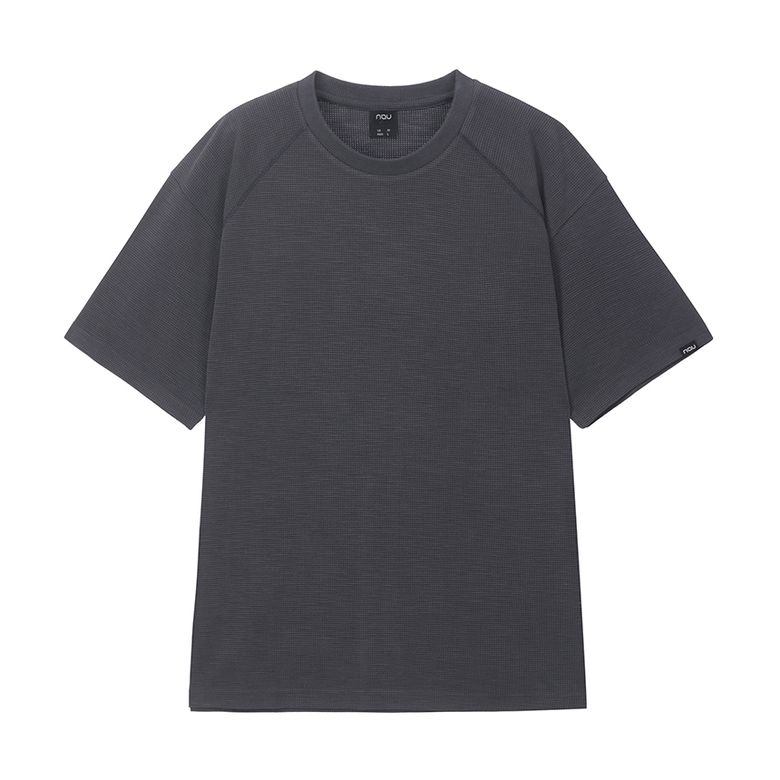 샌드 워싱 반팔티셔츠 Dark Gray