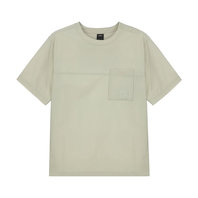 컴포트 시어서커 반팔티셔츠 Light Khaki Beige