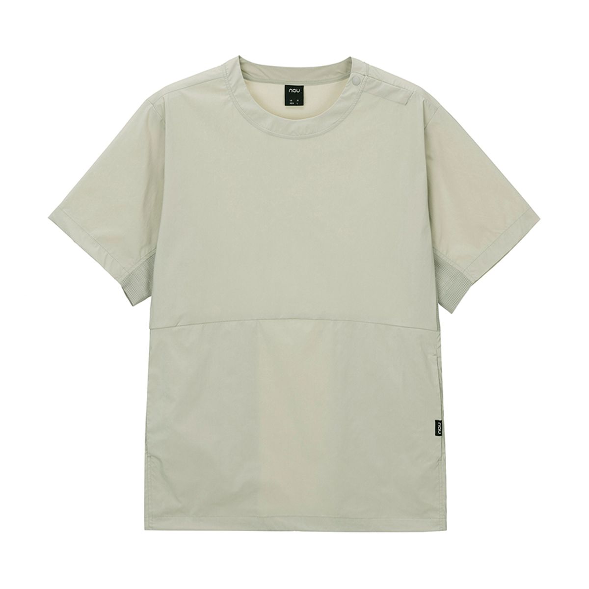나우(nau) 네오 쿨 반팔티셔츠 Light Khaki Beige