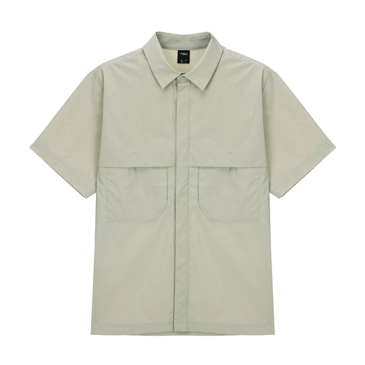 나우(nau) 네오 쿨 반팔셔츠 Light Khaki Beige