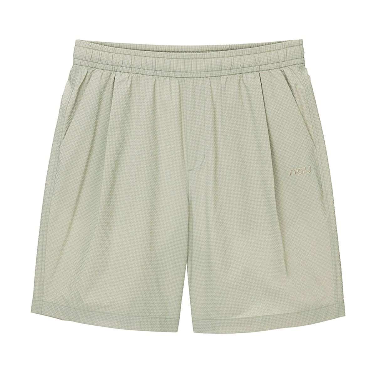 나우(nau) 컴포트 시어서커 하프팬츠 Light Khaki Beige