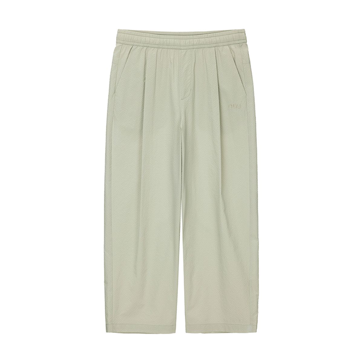 나우(nau) 컴포트 시어서커 8부팬츠 Light Khaki Beige