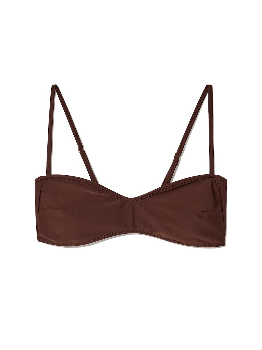 ビキニ GLOWNY FARFALLE BIKINI TOP 5BJH1063 MUSINSA | GLOWNY FARFALLE BIKINI TOP (CHOCOLATE)