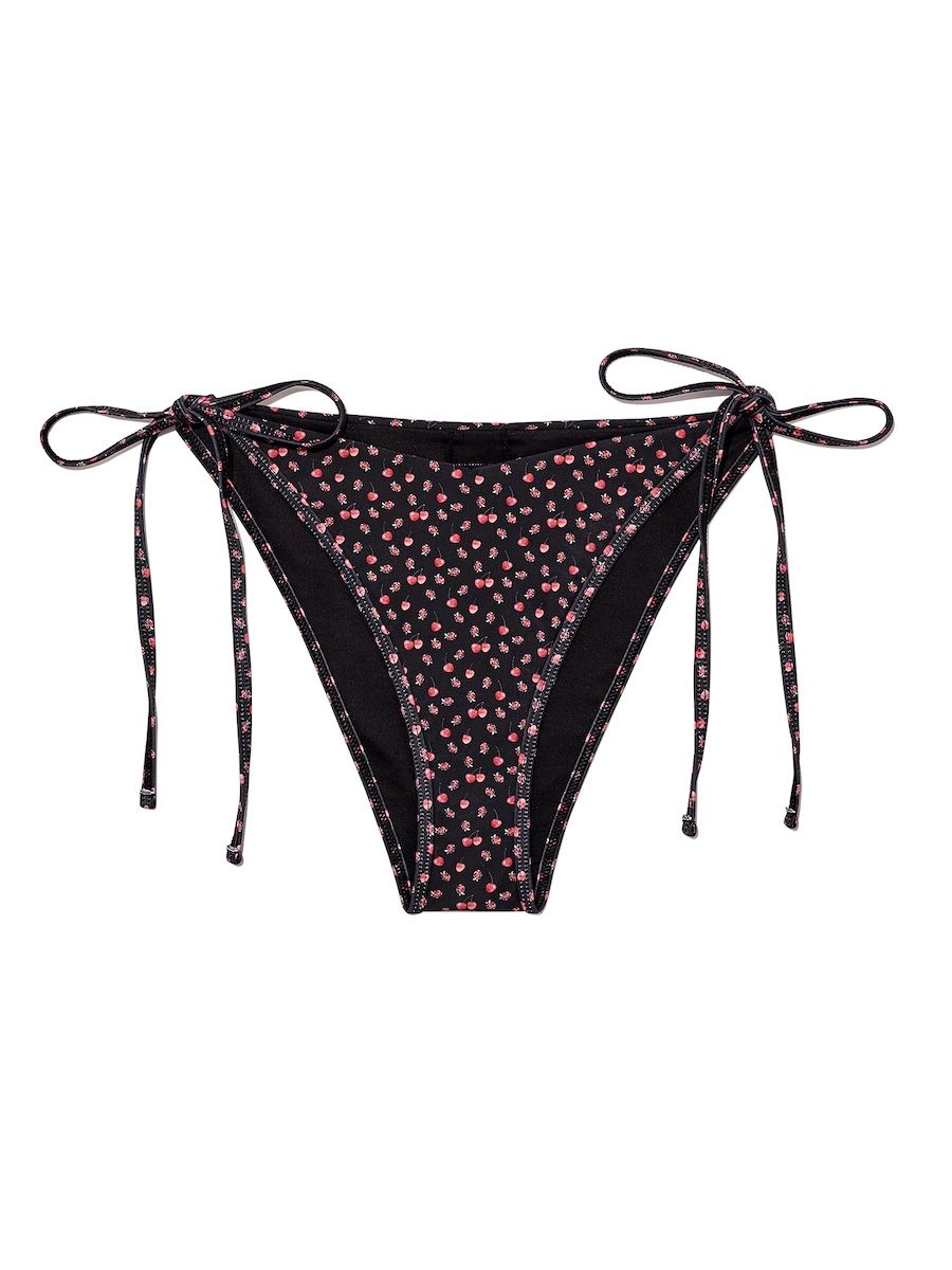 GLOWNY ■ TIE SIDE BIKINI BOTTOM Maaji Fucshia Sunseeker Regular Rise Tie Side Bikini Bottom