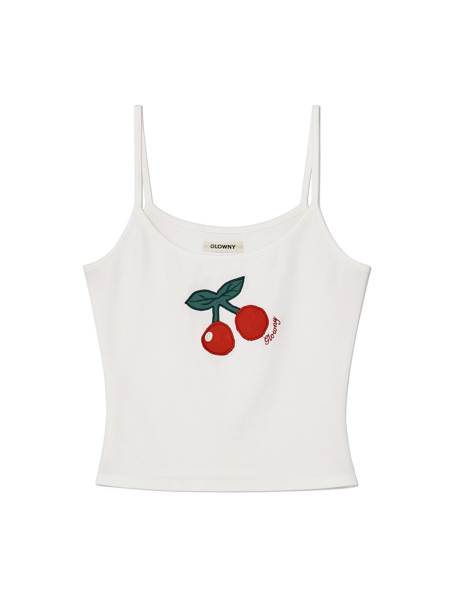 ★GLOWNY★ FRUITY TANK TOP CHERRY MUSINSA | GLOWNY FRUITY TANK TOP (CHERRY)