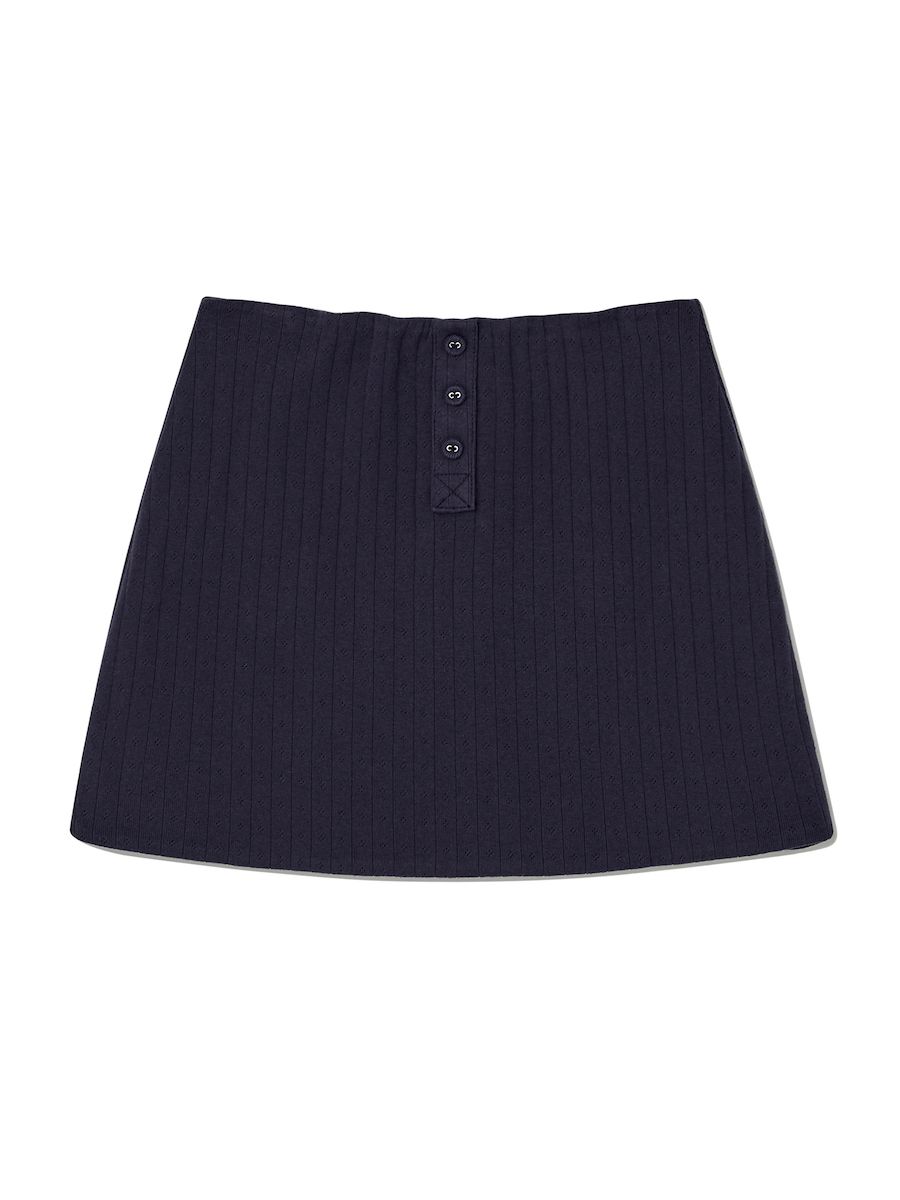 ★送料・関税込★GLOWNY★PROVINCE EYELET MINI SKIRT★ MUSINSA公式 | GLOWNY PROVINCE EYELET MINI SKIRT (SNOW BLOOM)