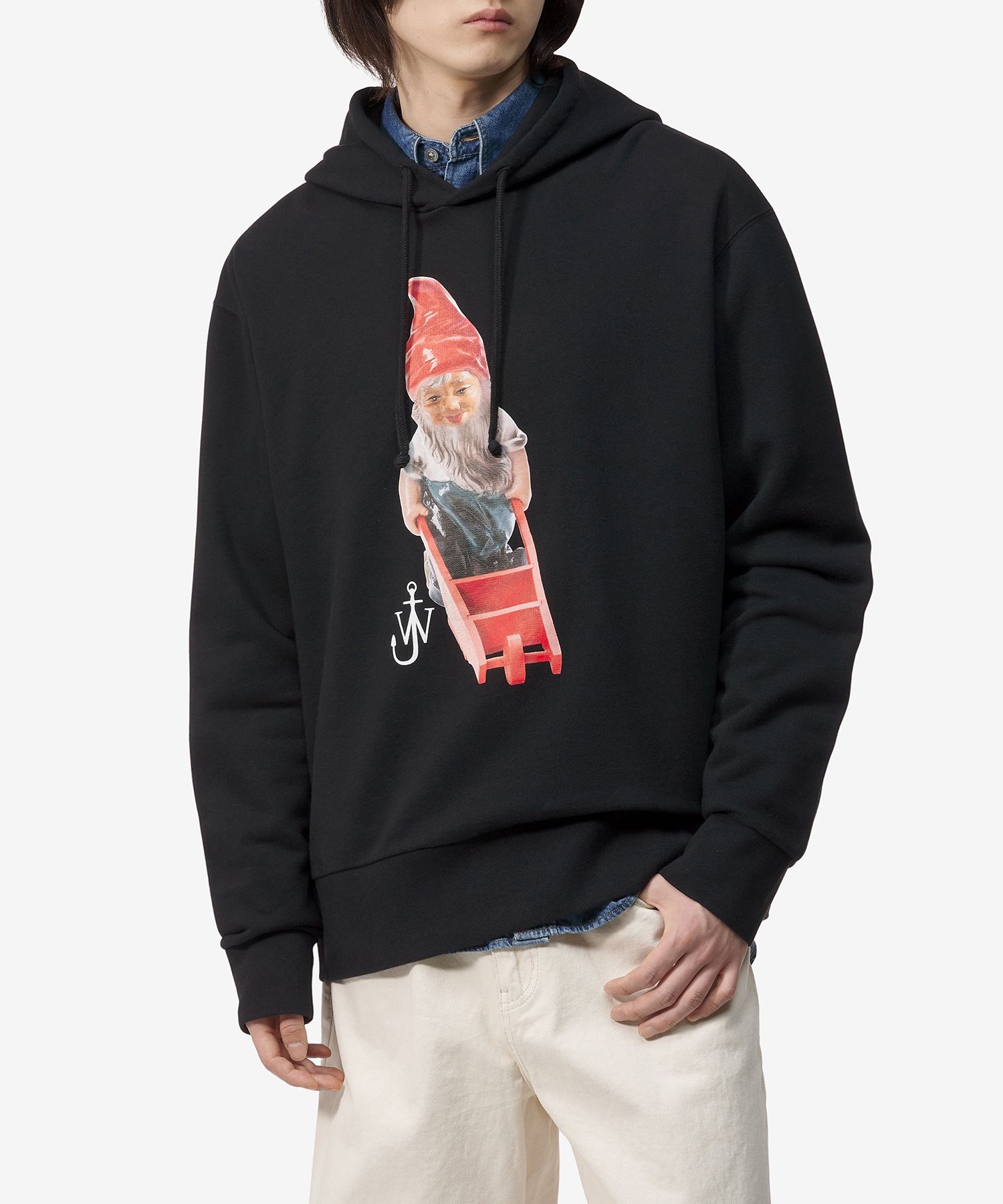 JW ANDERSON|HOOD/ZIP-UP (GNOME HOODIE (JW0159-PG0861 99 MUSINSA | J.W.ANDERSON Gnome Hood - Black / JW0159PG0861999