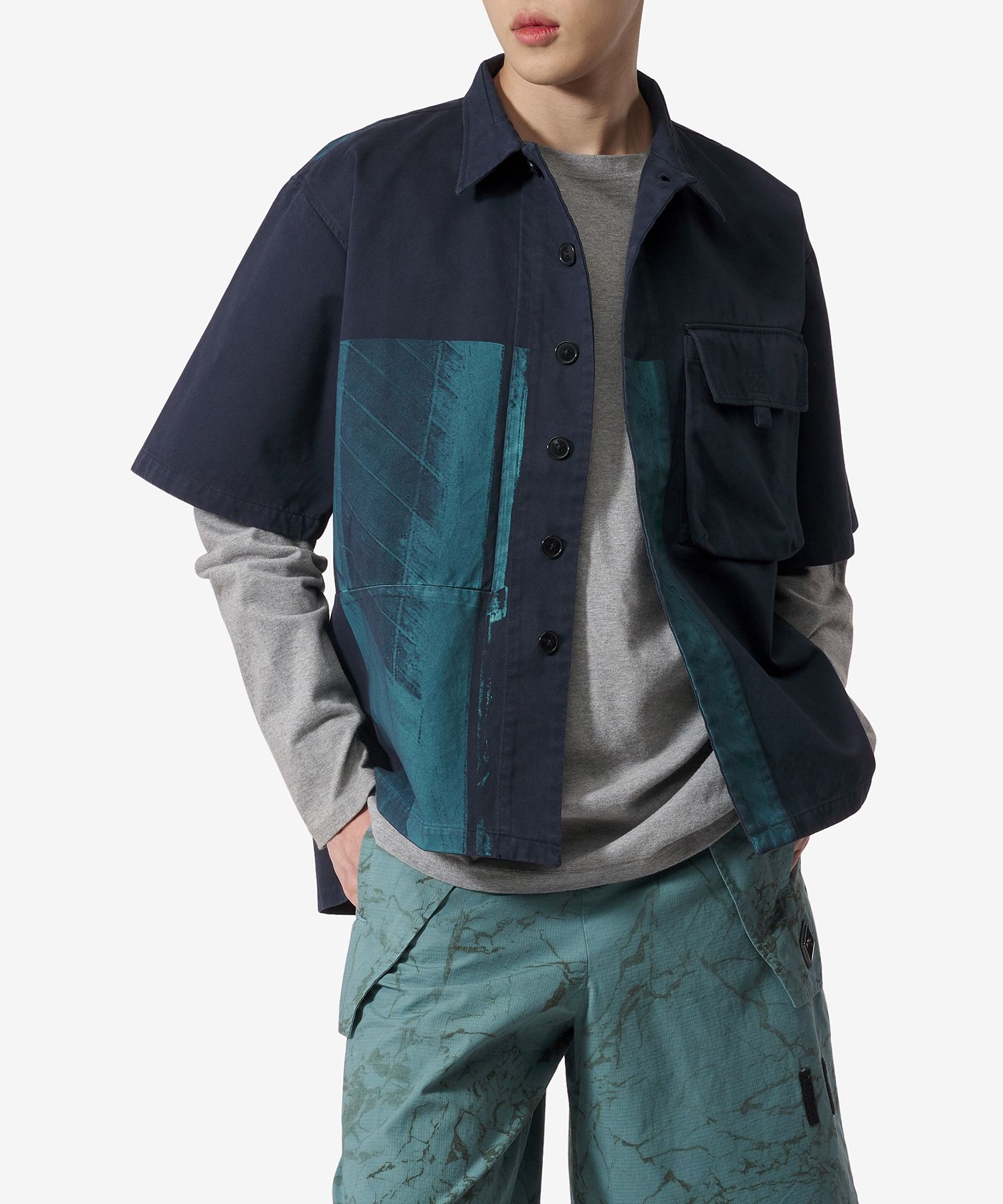 ★A-COLD-WALL★ Strand Shirt Navy ACWMSH131NAVY ACWMSH131NAV MUSINSA | A COLD WALL Strand Shirt - Navy / ACWMSH131NAVY