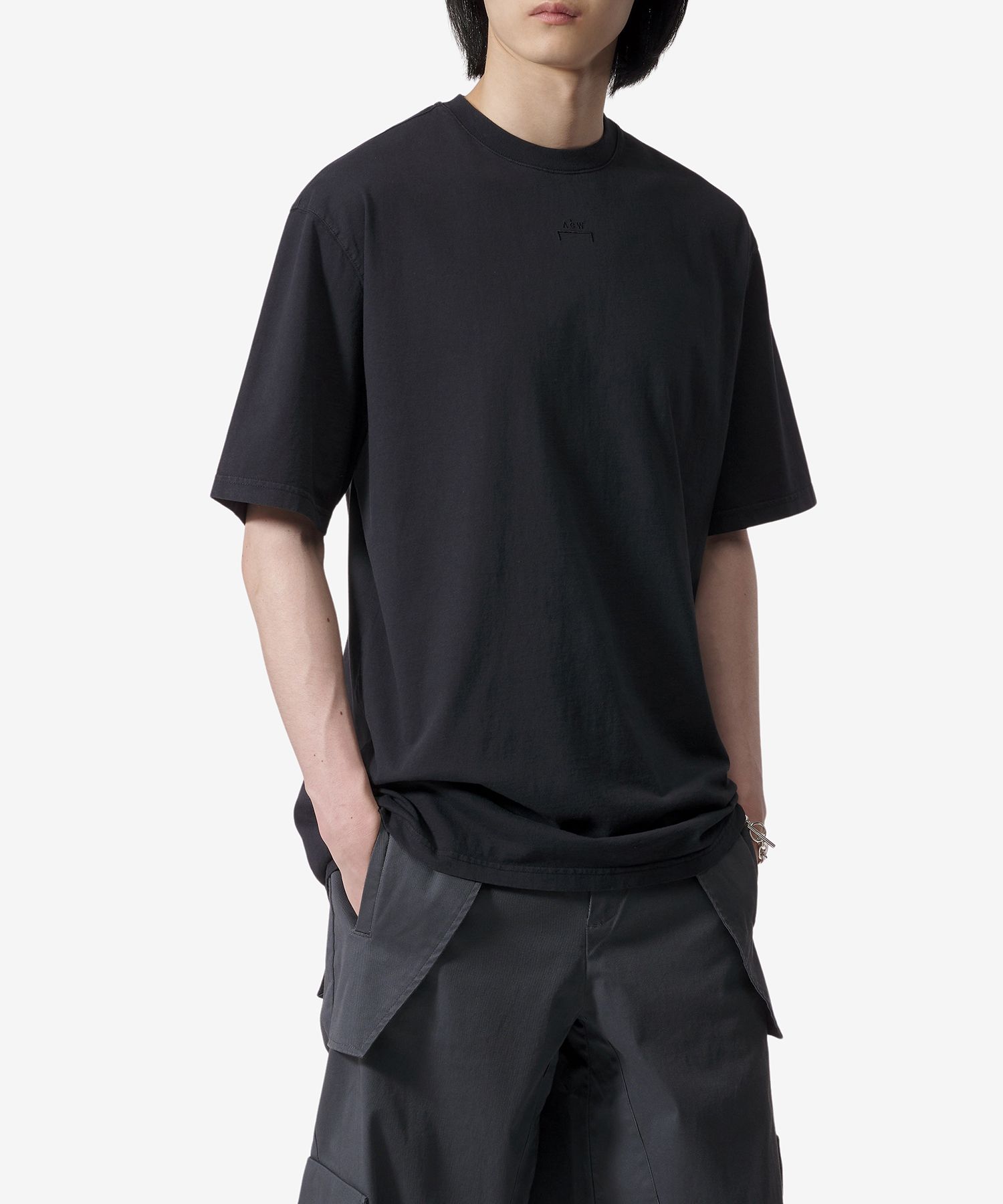 ★A-COLD-WALL★ Aspect Short Sleeve T-Shirt Black Onyx ACWMT MUSINSA | A COLD WALL Aspect Short Sleeve T-Shirt - Black
