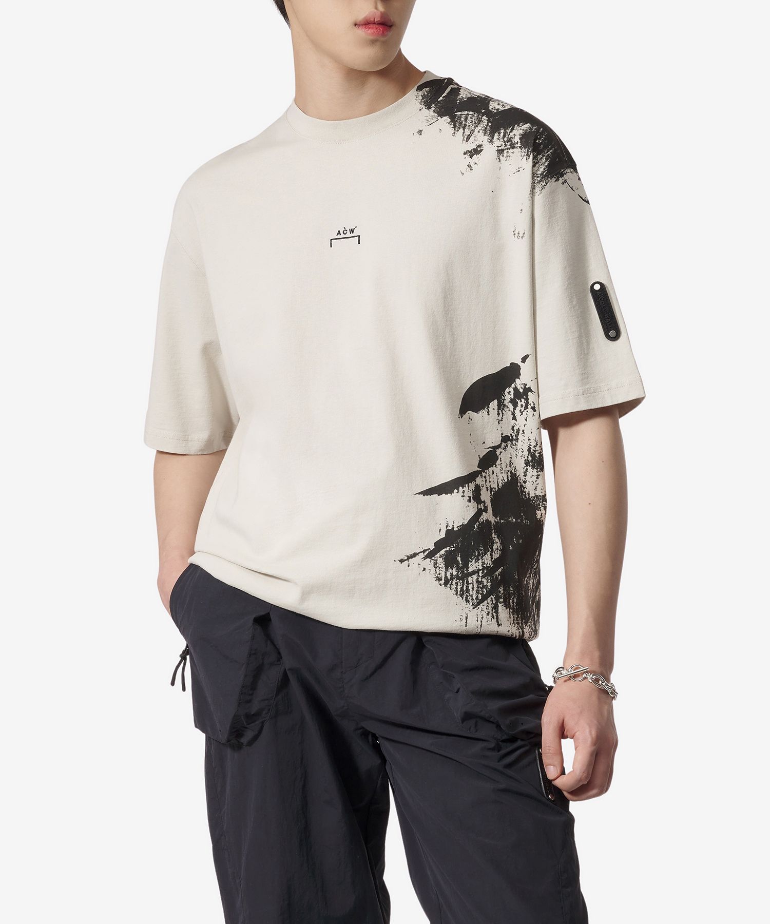 MUSINSA | A COLD WALL Brush Stroke Short Sleeve T-Shirt
