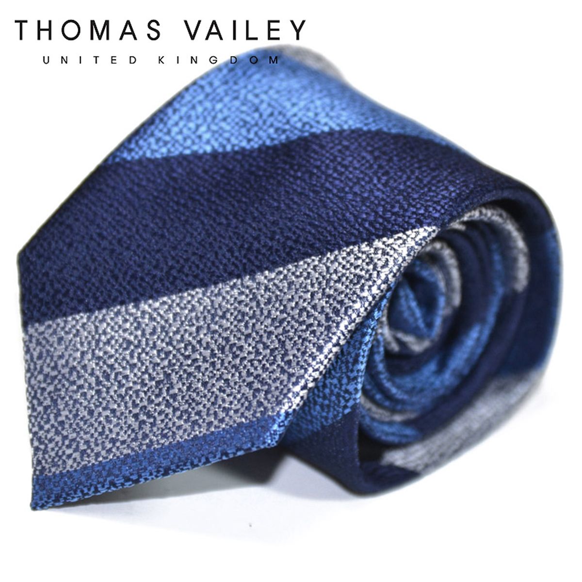 토마스 베일리(THOMAS VAILEY) 패션넥타이-브라더스 블루 8cm