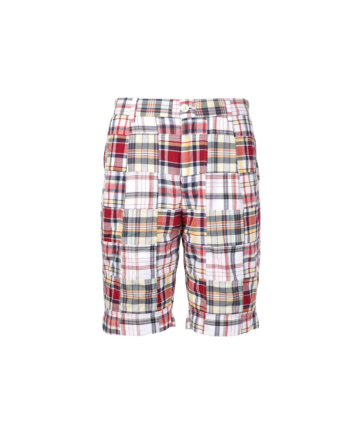 브룩스 브라더스(BROOKS BROTHERS) 마드라스 패치워크 쇼츠 (레드) (BBPSMF8356DEM)