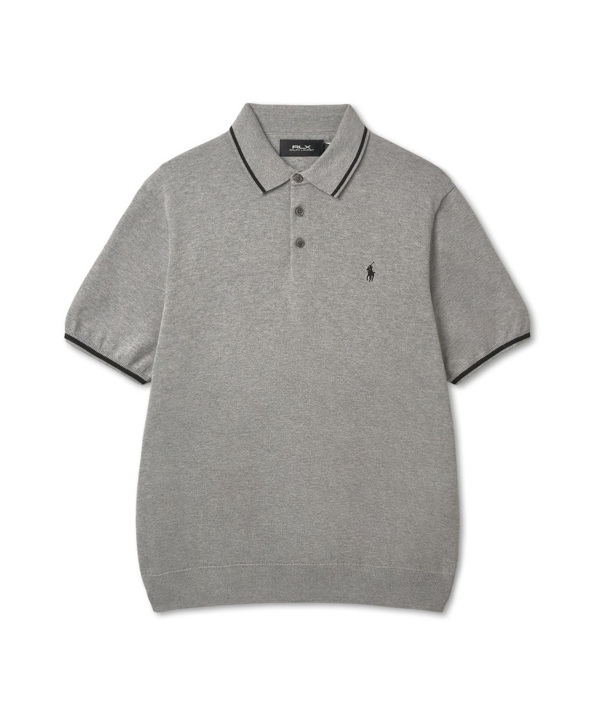폴로 랄프 로렌 골프(POLO RALPH LAUREN GOLF) 퍼포먼스 폴로 칼라 스웨터 - 그레이