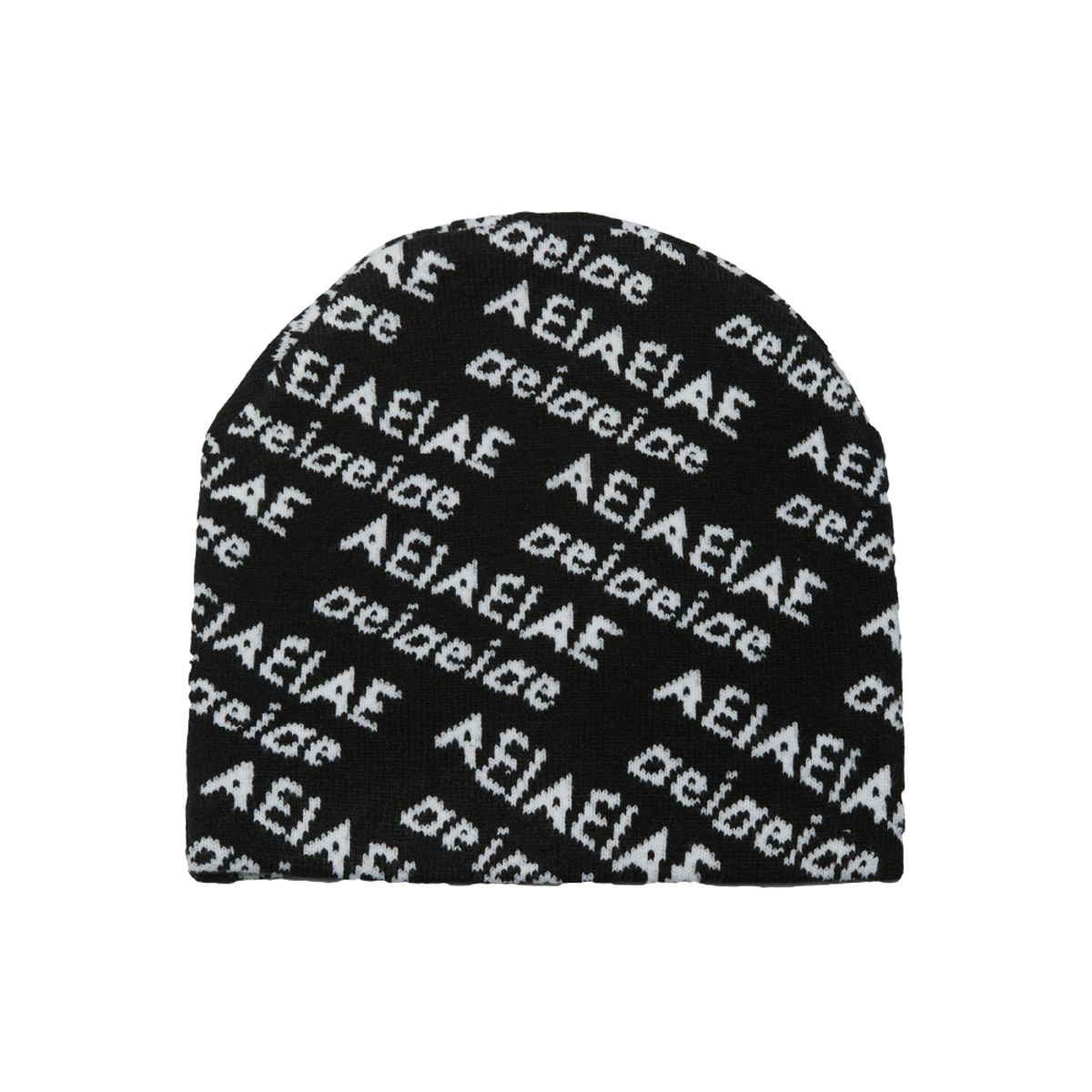 애이애이애(AEIAEIAE) 타이포 비니 [블랙]