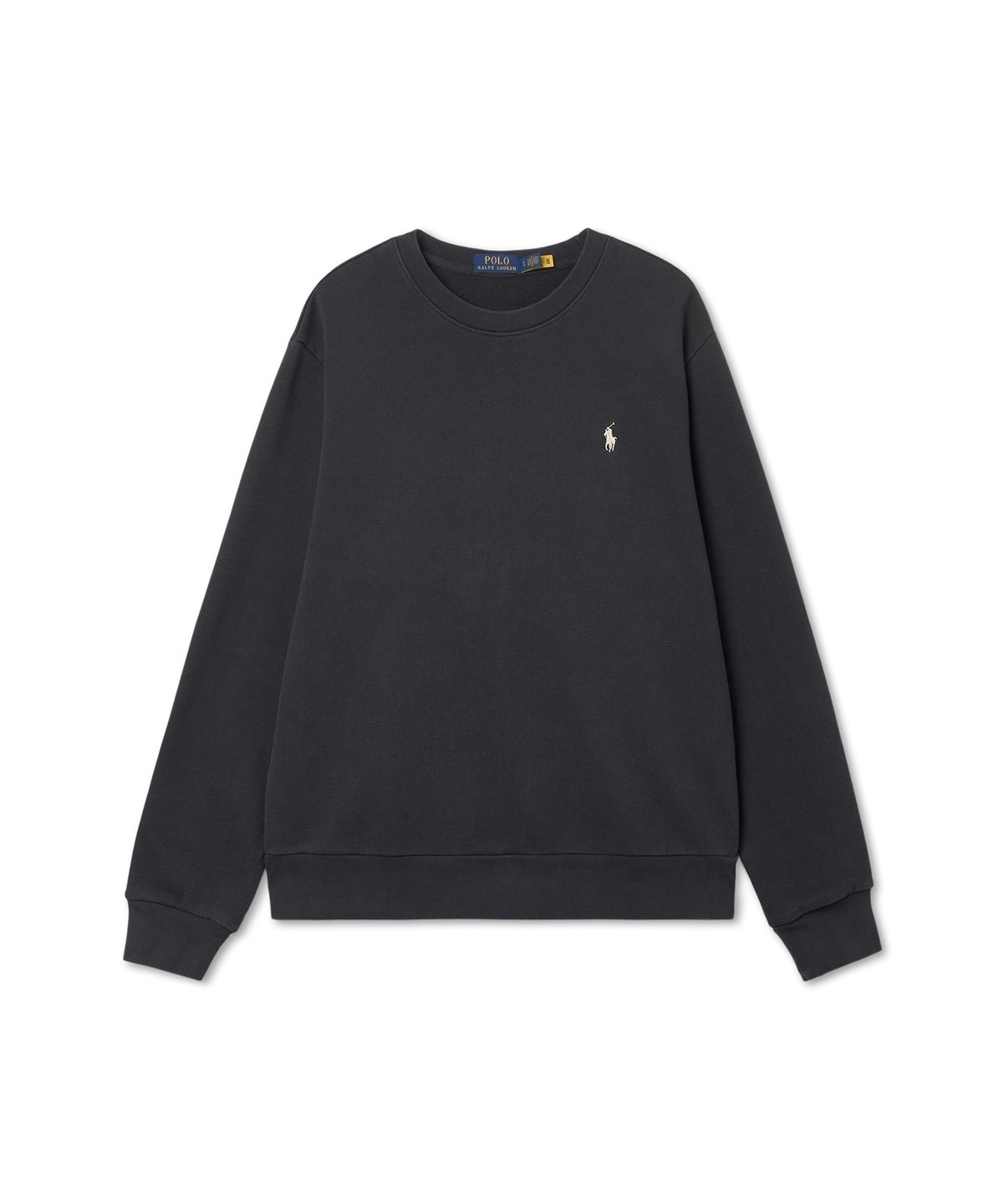 폴로 랄프 로렌(POLO RALPH LAUREN) 루프백 테리 스웨트셔츠 - 블랙