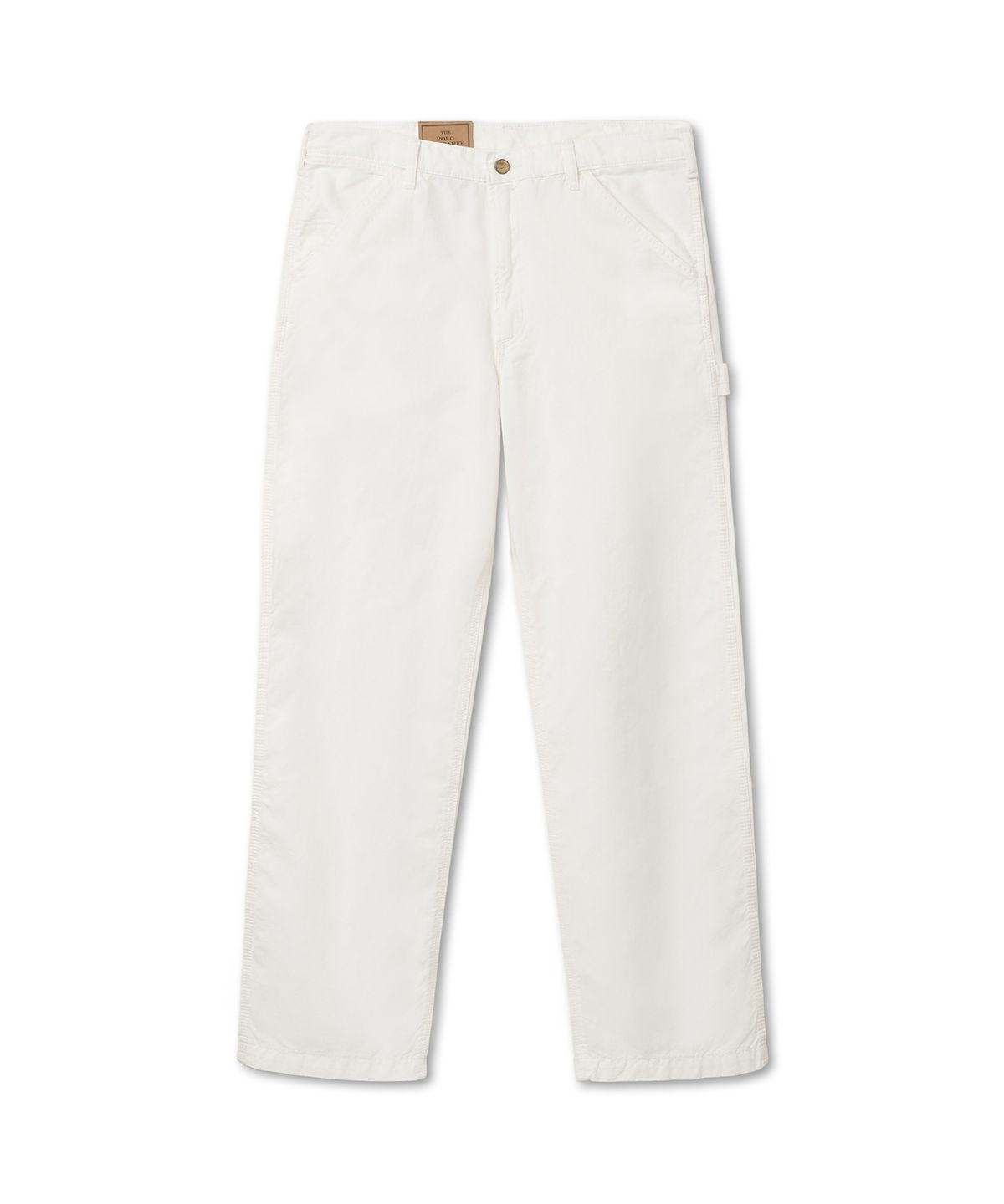 폴로 랄프 로렌(POLO RALPH LAUREN) 덩거리핏 트윌 카펜터 팬츠 - 화이트