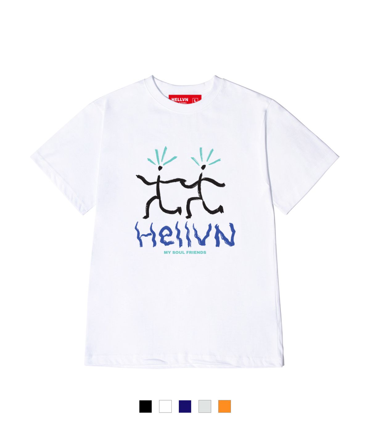 헬븐(HELLVN) H/V SOUL FRIENDS 반팔 (GBS2-4HV033)
