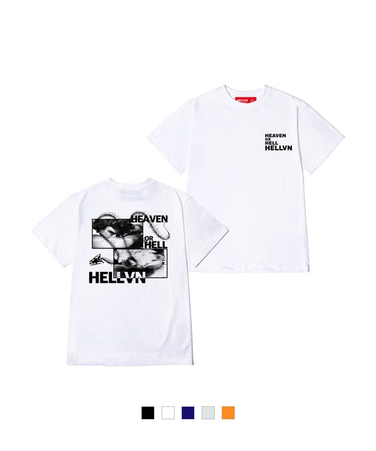 헬븐(HELLVN) H/V FALLEN ANGEL 반팔 (SBS2-4HV032)