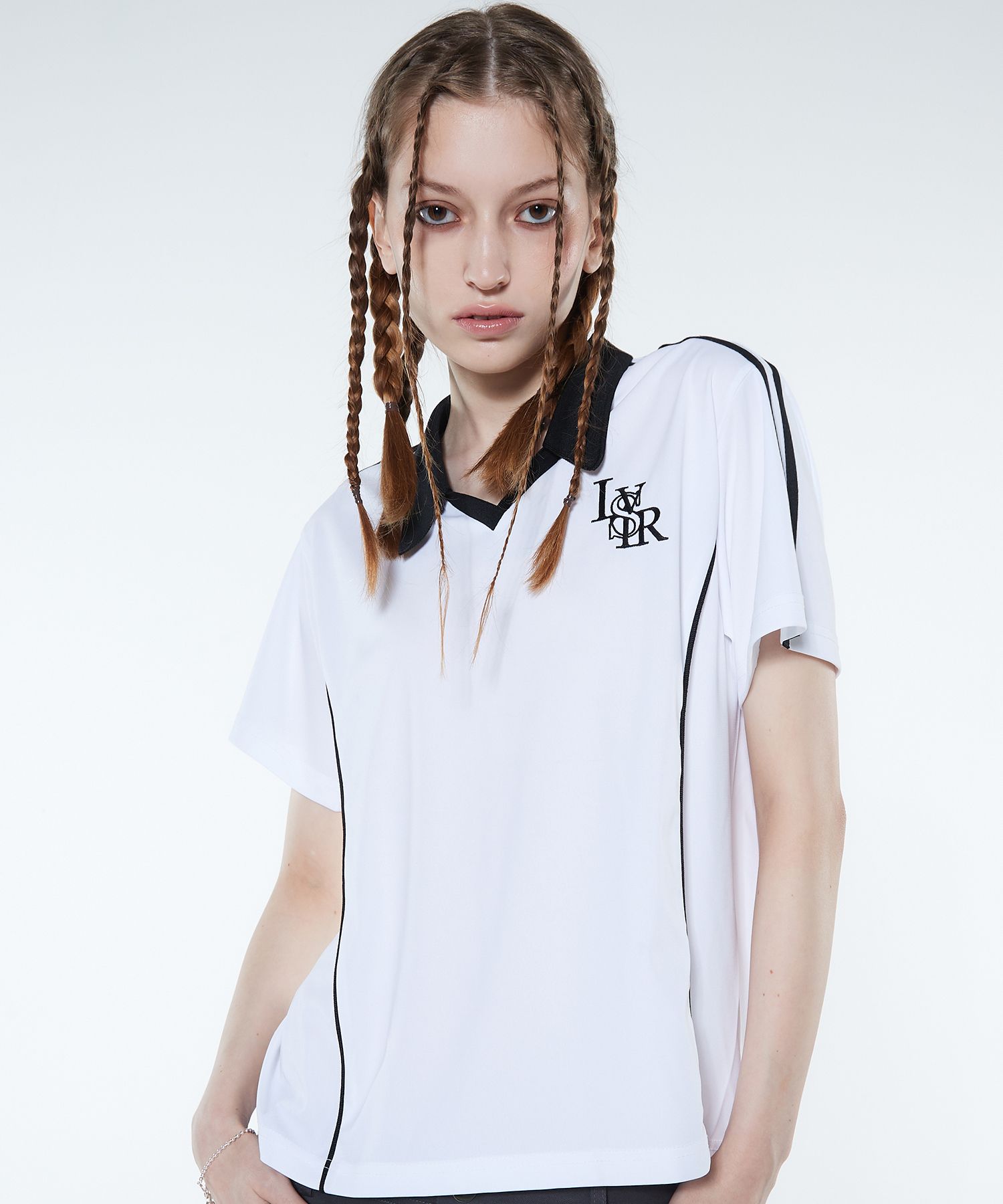 MUSINSA公式 | LUV IS TRUE LVTR PK TEE(WHITE)