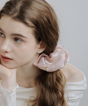 HTY030 Chiffon softy scrunchie