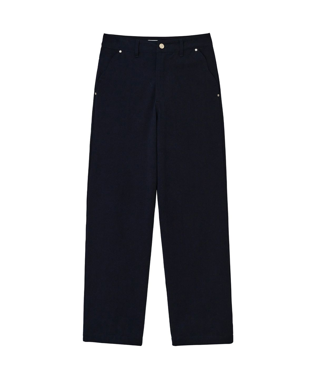 데이지신드롬(DAISY SYNDROME) FLUFFY COTTON PANTS navy