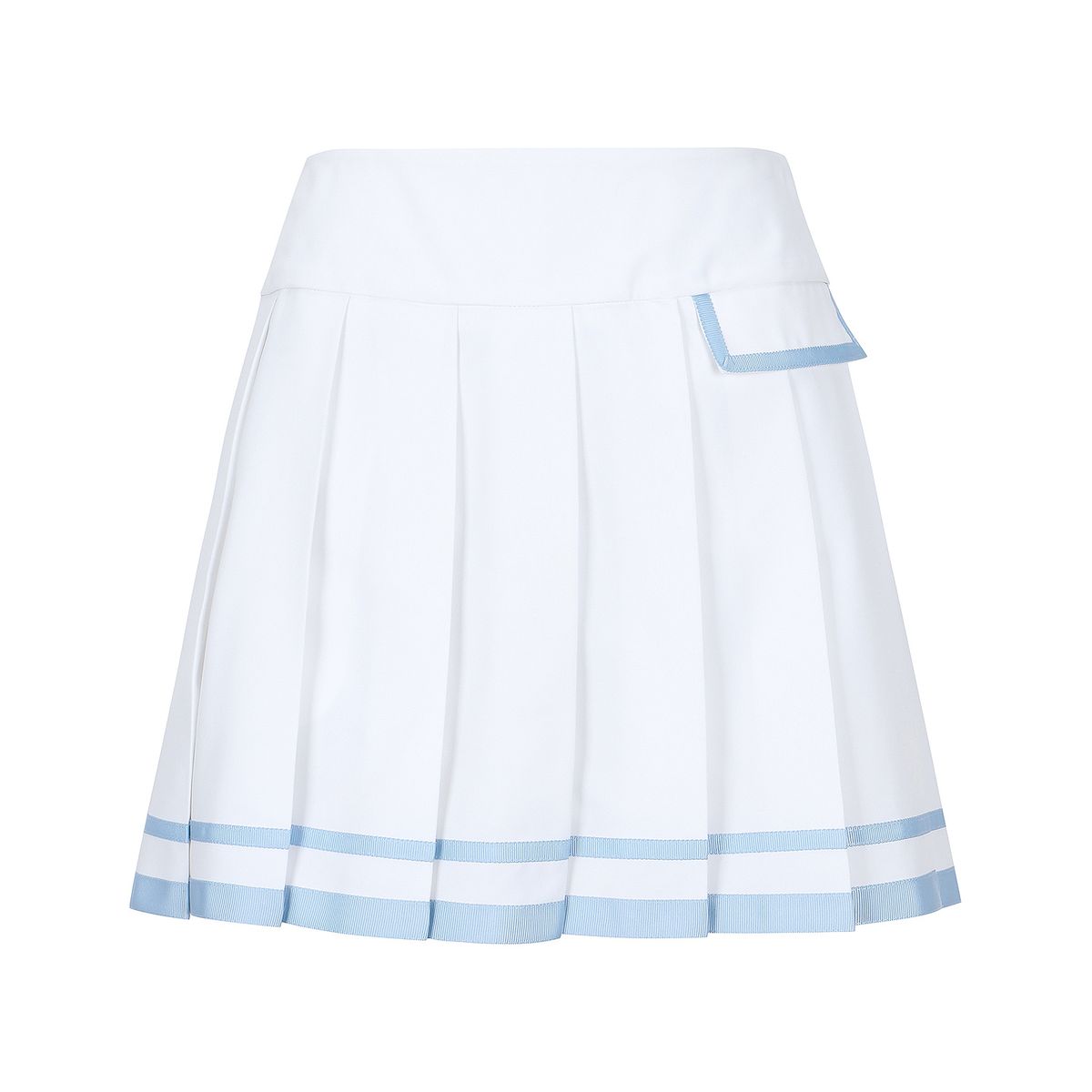 마틴골프(MARTINE GOLF) Color Line Pleats Culottes_White
