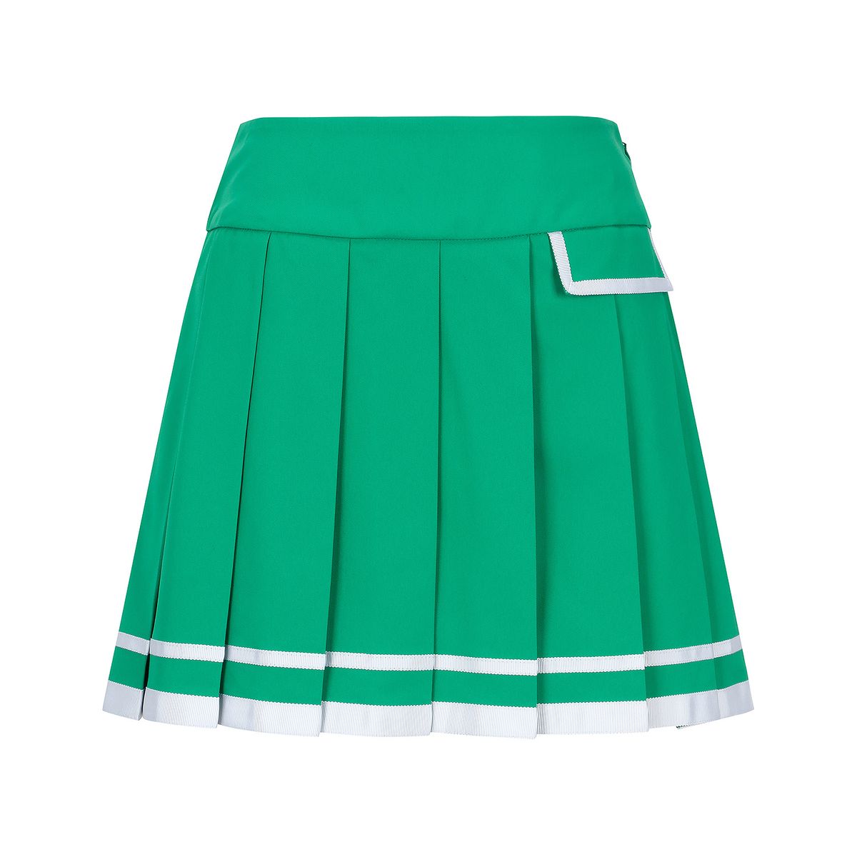 마틴골프(MARTINE GOLF) Color Line Pleats Culottes_Green