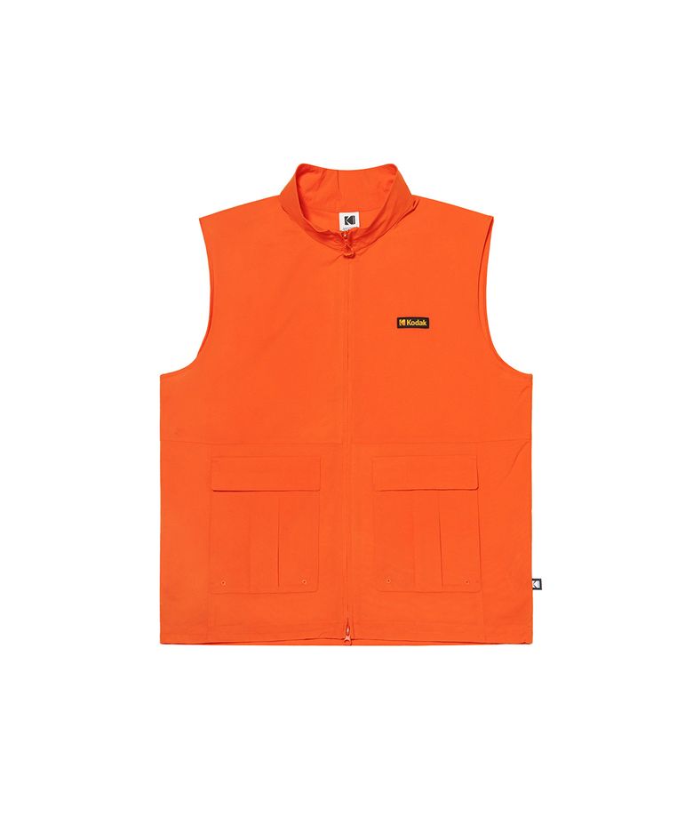 썸머 경량 우븐 베스트 ORANGE