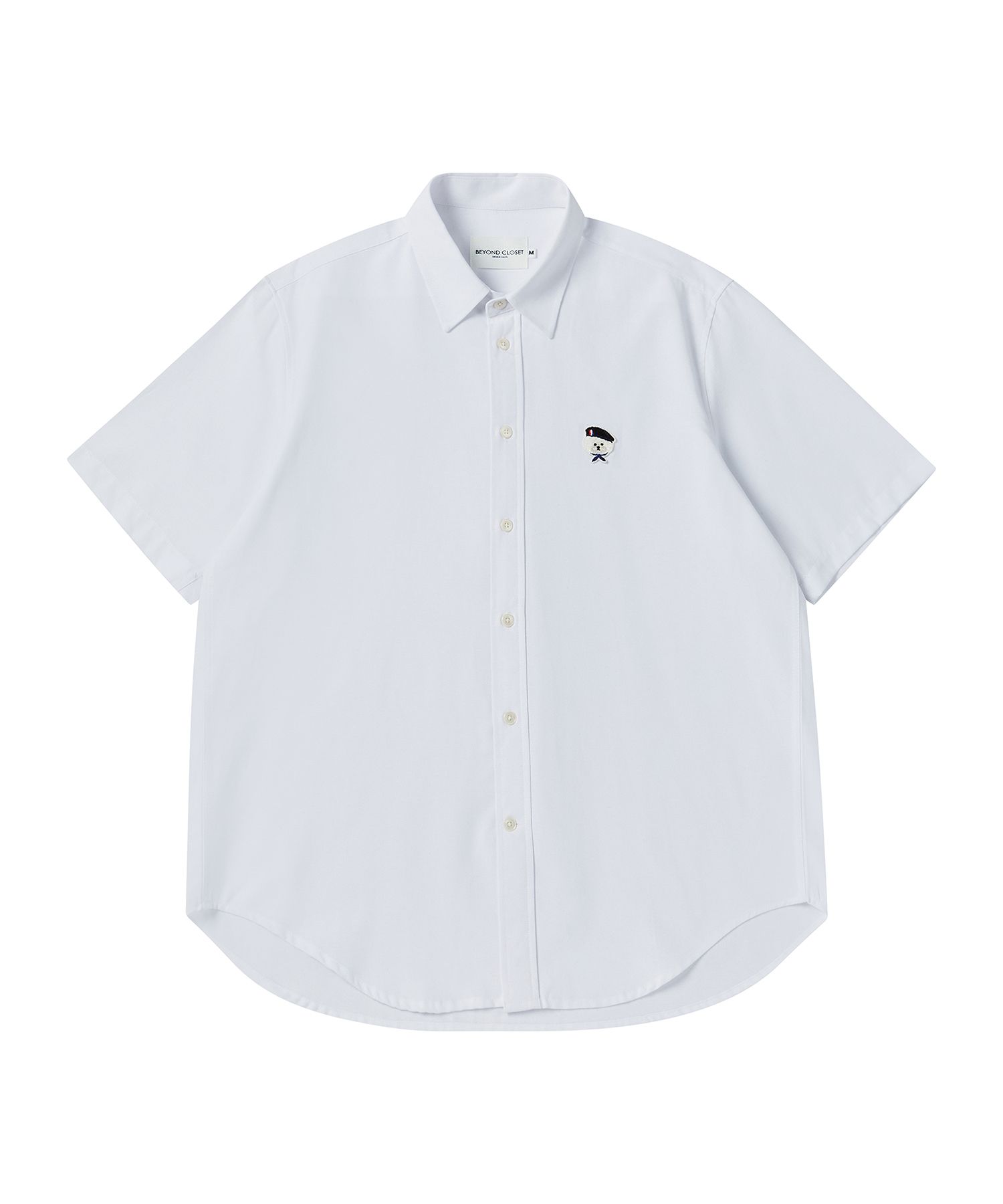 MUSINSA BEYOND CLOSET New Parisien Wappen Classic Oxford Short