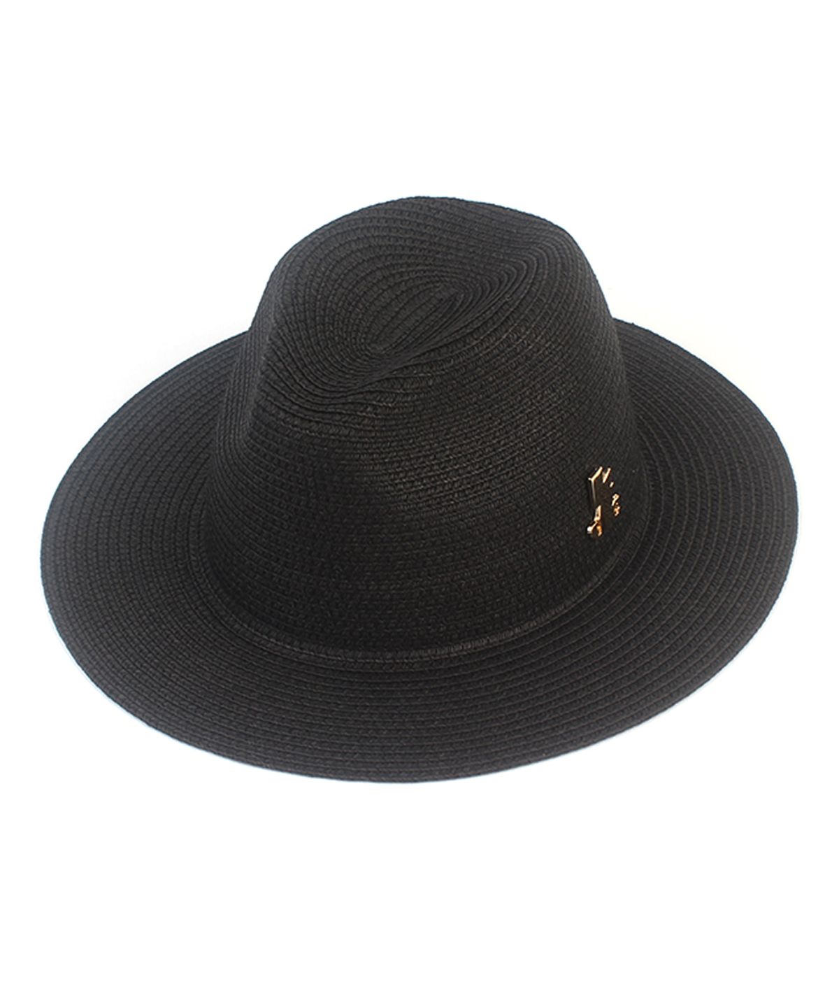 유니버셜 케미스트리(UNIVERSAL CHEMISTRY) Summer Simple Black Fedora 여름페도라