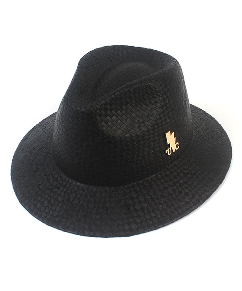 Bahama Simple Black Fedora 여름페도라