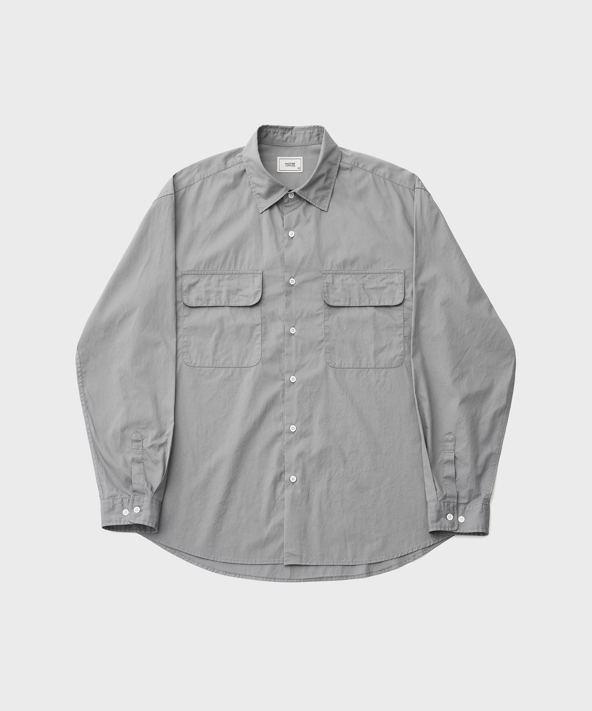 어나더 오피스(ANOTHER OFFICE) Volume Shirt (Concrete)