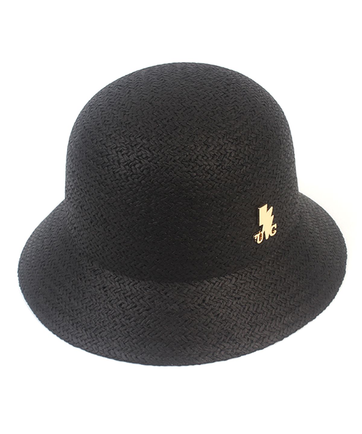 유니버셜 케미스트리(UNIVERSAL CHEMISTRY) Cool Simple Black Cloche Hat 여름모자