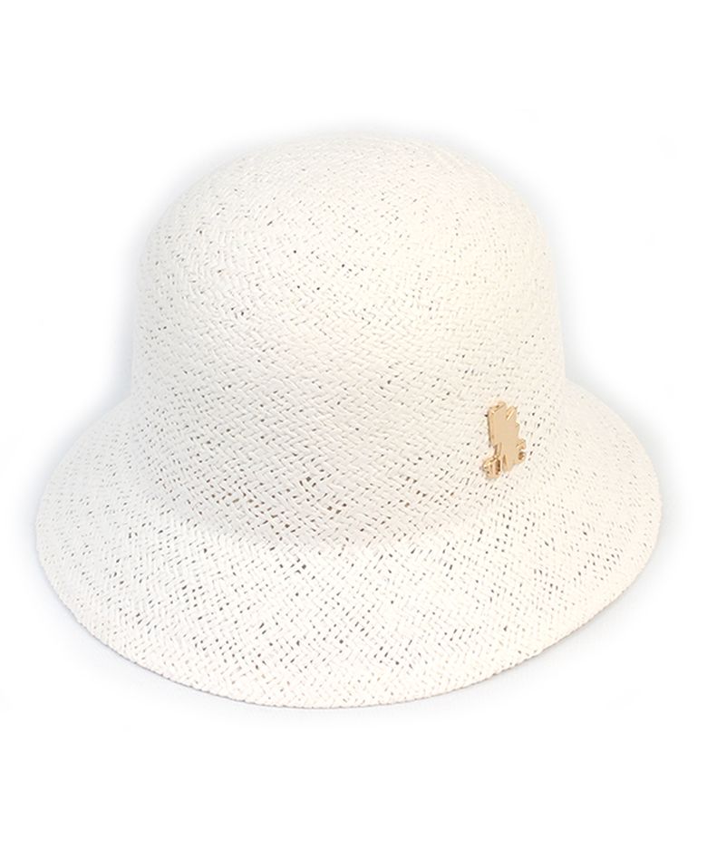 Cool Simple White Cloche Hat 여름모자