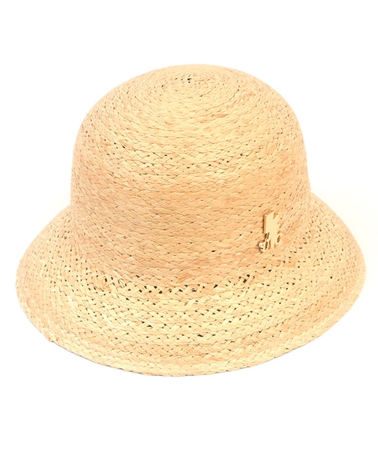Summer Simple Raffia Cloche Hat 여름모자