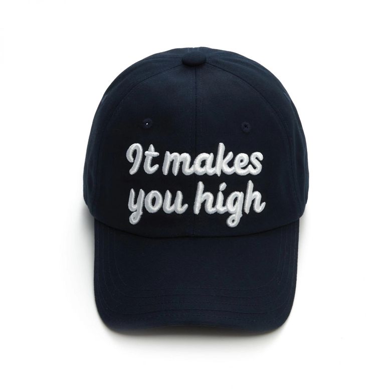 볼 캡 - IT MAKES YOU HIGH (네이비)