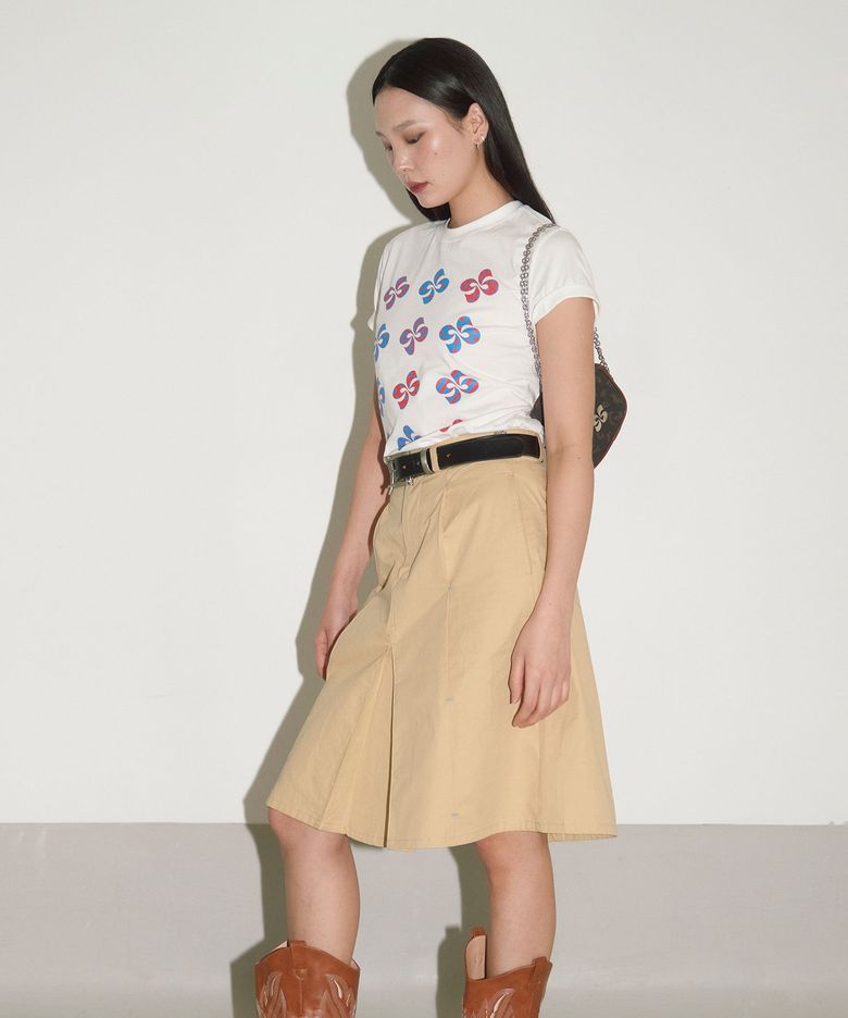 HERETIC COASTER T-SHIRT / white