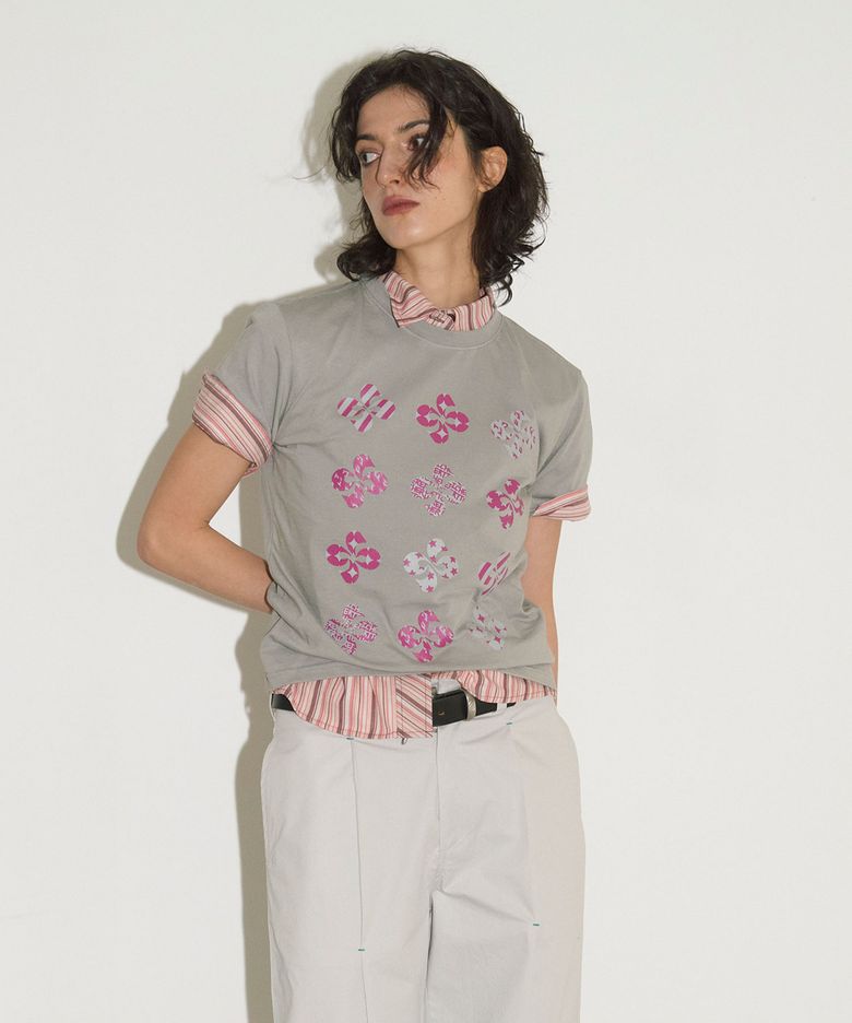 HERETIC COASTER T-SHIRT / grey